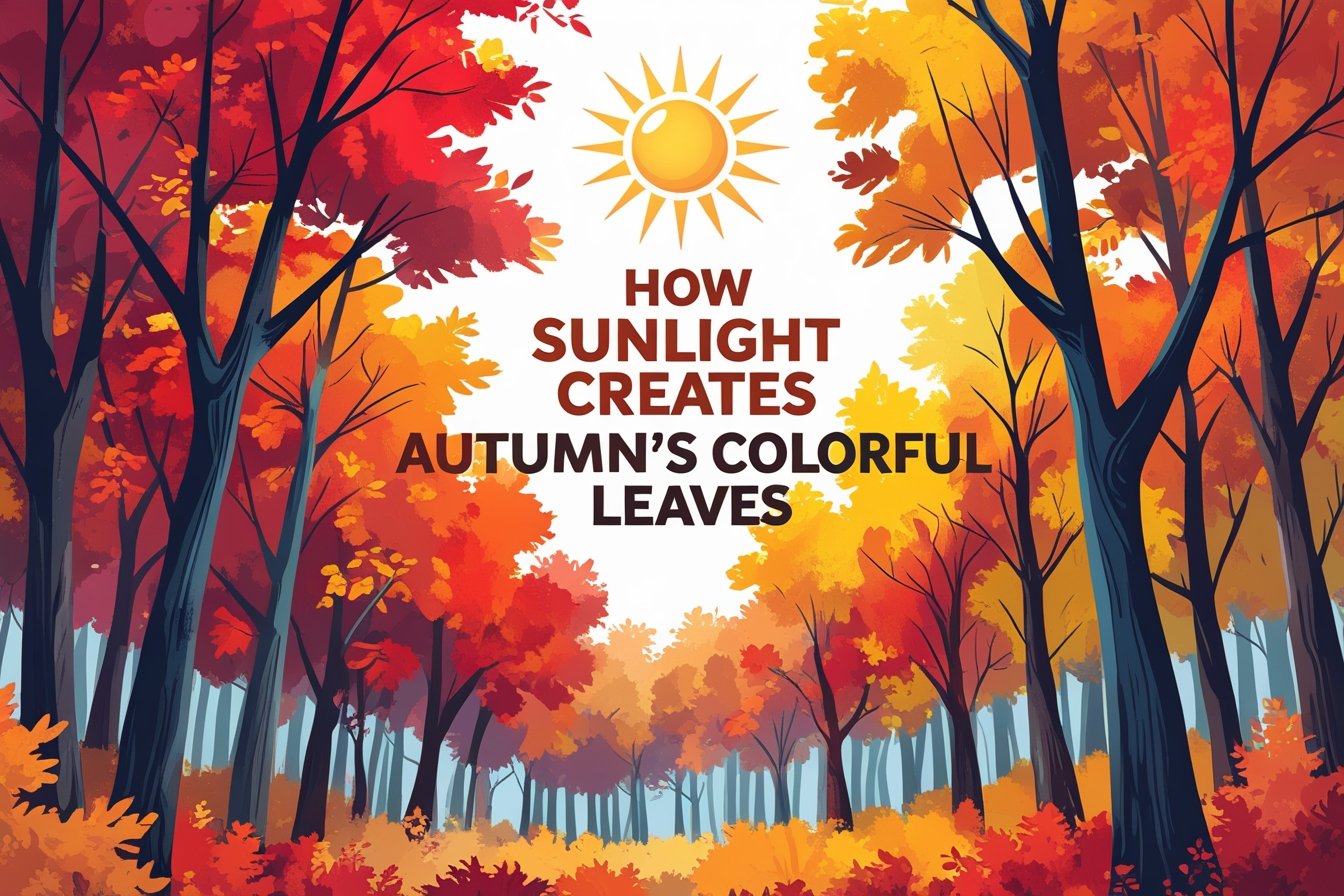 How Sunlight Creates Autumn’s Colorful Leaves