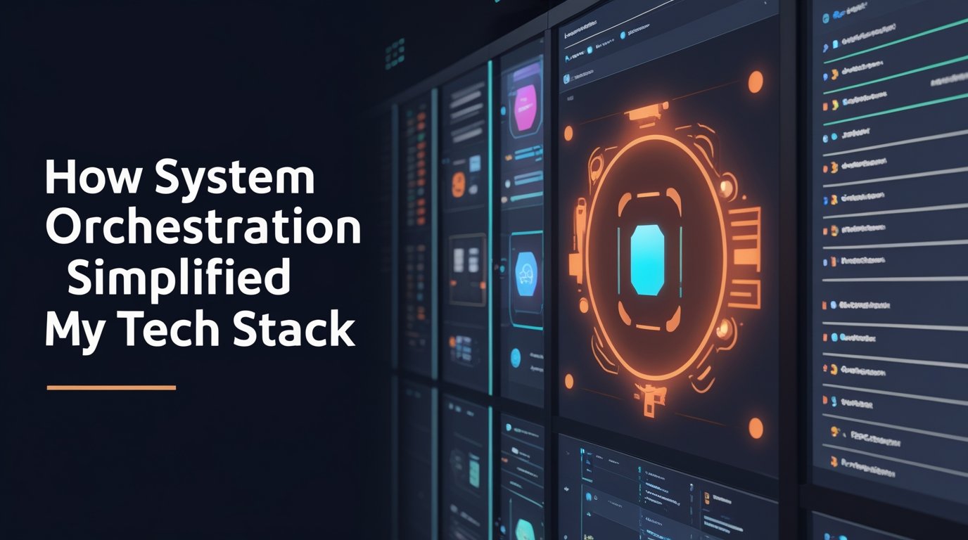 How System Orchestration Simplified My Tech Stack